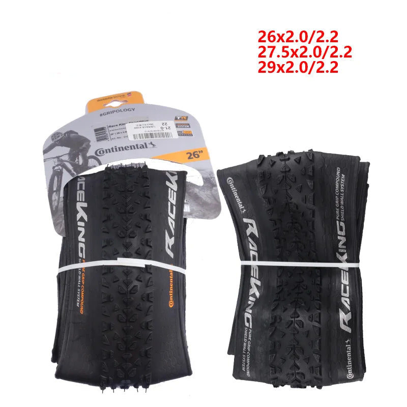Continental RACE KING Mountain Bike Tires Mountain XC Anti Puncture Tubeless Bicycle Tire 26x2.0/2.2 27.5x2.0/2.2 29x2.0/2.2
