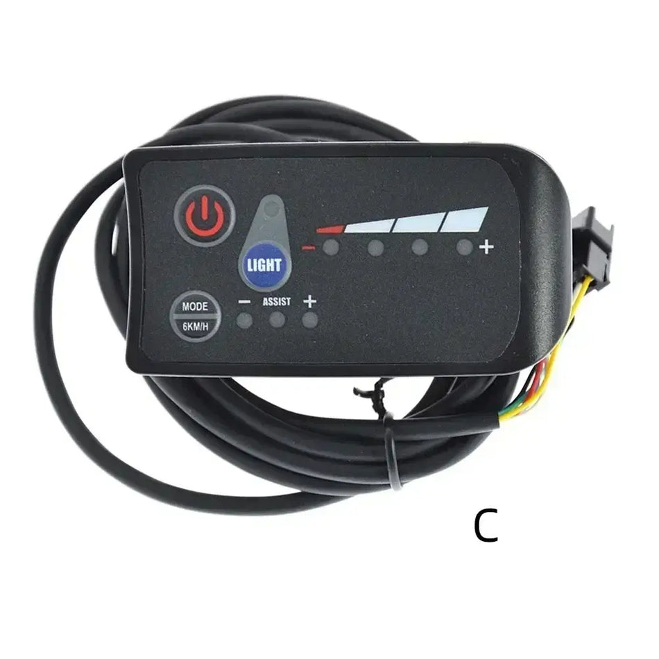 Universal 24V/36V/48V E-Bike 810 LED Display Electric Bicycle Control Panel Kit