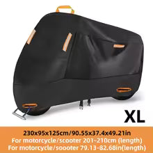 Waterproof Motorcycle Cover for All Seasons