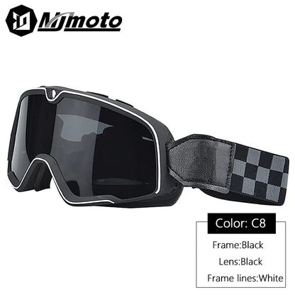 Motorcycle Dust Goggles Enduro Cross Glasses ATV Glasses Moto Motocross 100 Glasses Dirt Bike Off-road Riding Ski Ride Goggles