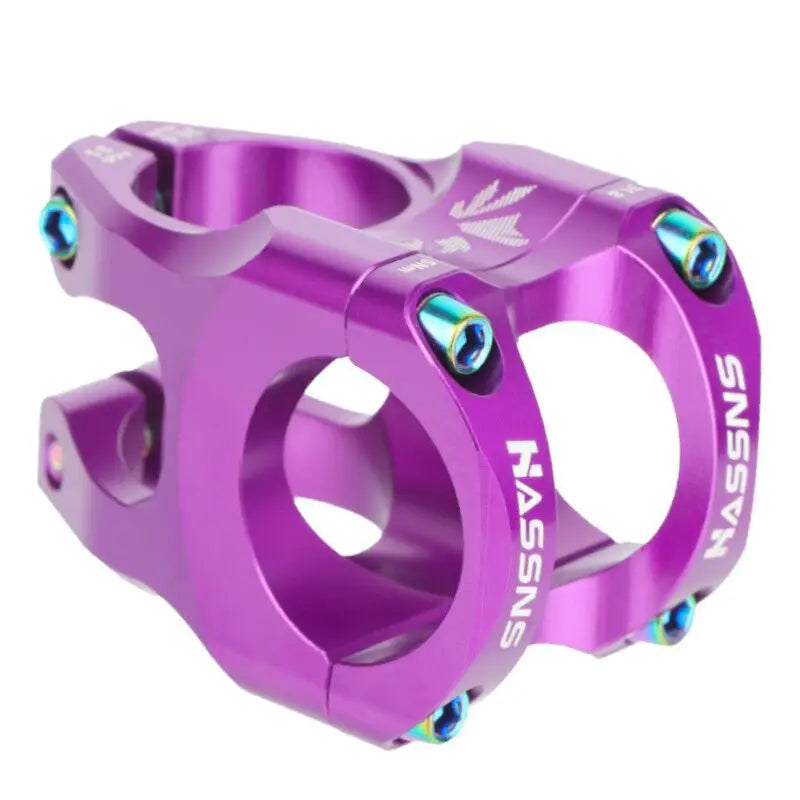 Mtb Power Stem Road Bike Mountain Bicycle Bridge Short Power 35mm Rod Handlebar Table Adjustable HA35 Purple China