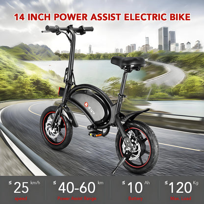 DYU D3F 250W Foldable Electric Bike 36V 10Ah – Compact City Commuter E-Bike