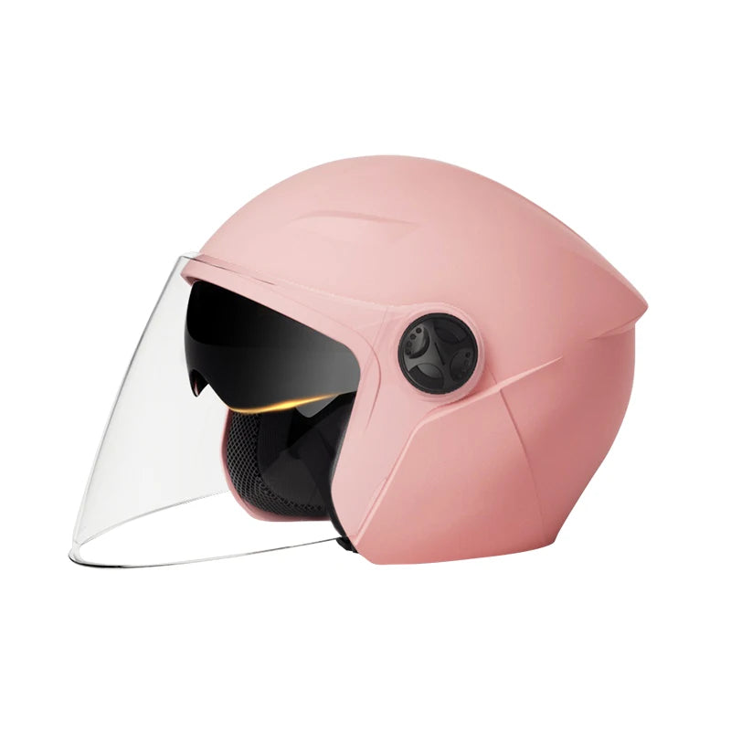 High Quality 3/4 Open Face Motorcycle Helmet ABS Waterproof Adult Head Protection