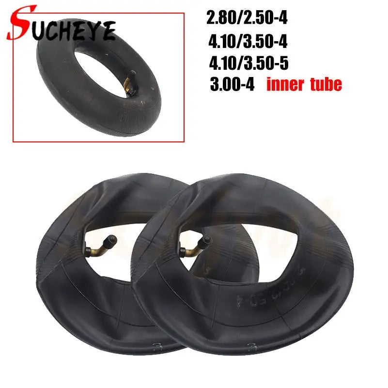 4.10/3.50-4 3.00-4  Inner Tube 4.10/3.50-5  for Wheelbarrows, Tractors, Mowers, Carts Electric Three-Wheel Four-Wheel Scooter