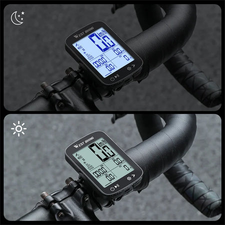 Easy handlebar mounting of WEST BIKING cycling computer