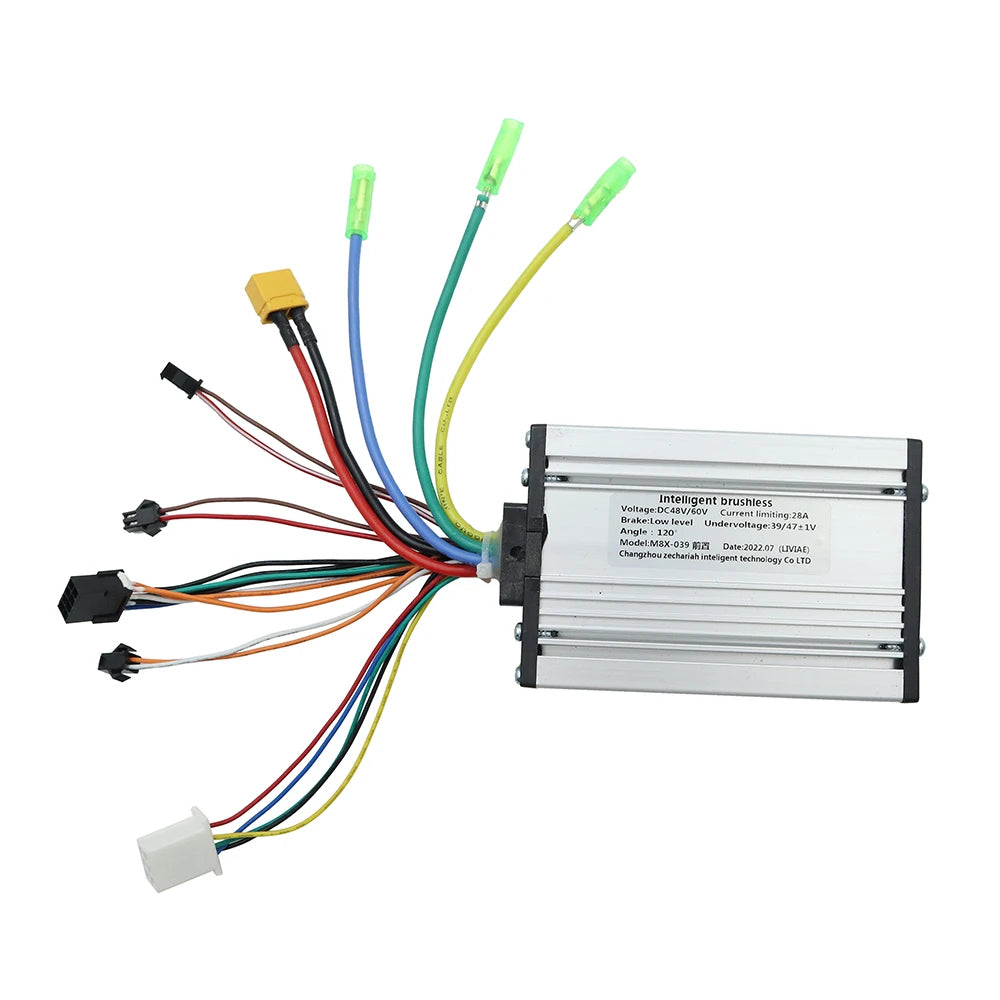 Electric Scooter Repair Part 48V60V 28A Dual Drive Controller High Quality LCD Instrument Switch Accelerator With Medicine Spoon