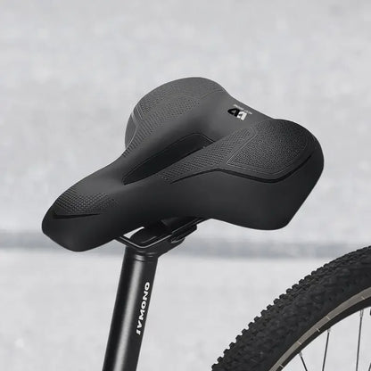 WEST BIKING MTB Bike Bicycle Saddle Rail Hollow Breathable Absorption Rainproof Soft Comfortable Sponge Casual Road Cycling Seat