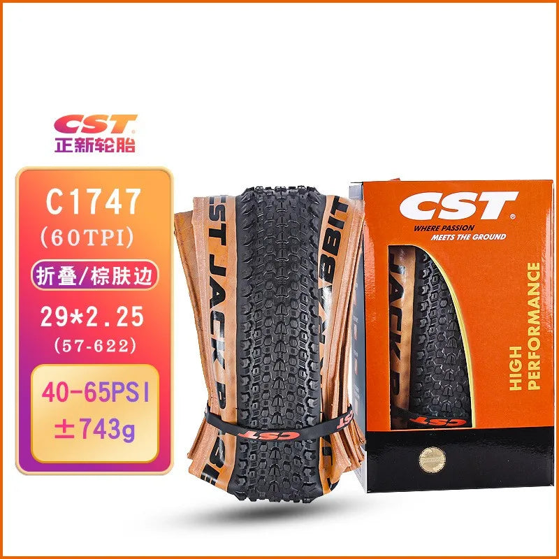 CST jack rabbit mountain bike tires 29inch 29*2.25 off-road folding tire anti puncture EPS 27.5 x1.95 2.1 C1747N bicycle tyre 29X2.25 Y F China