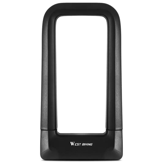 WEST BIKING Bicycle U-lock Thicken Zinc Alloy Anti-theft Safety Lock Motorcycle E-bike Scooter Bike Lock Cycling Accessories