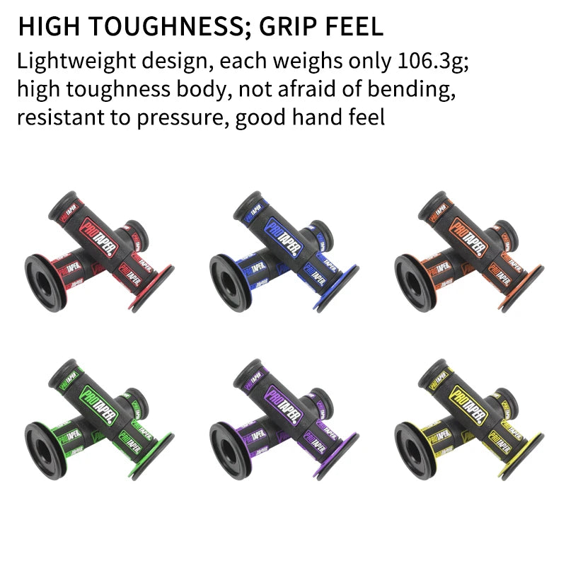 7/8 "22 24mm Motorcycle Grips Handle Bar For KTM YAMAHA KTM CR Pit Bike Motocross Motorbike Rubber GEL Grip Universal