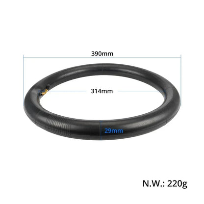 16 Inch Rubber Inner Tube Bent Valve 16x2.125(57-305) For Electric Bike Thick Inner Tube Excellent Replacement Applications New