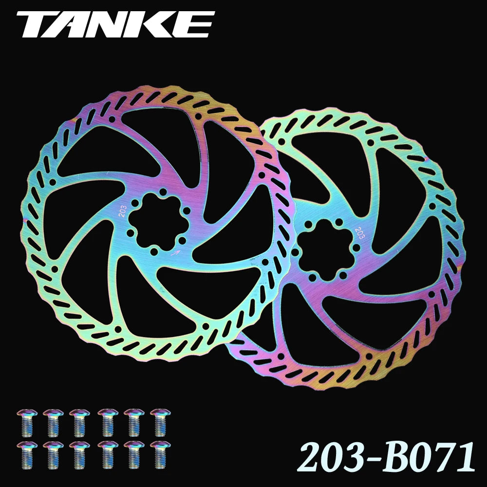Bike Disc Brake Rotor Disc Brake 2 Piece with 12 Bolts for Road Bike MTB BMX Floating disc Stainless Steel