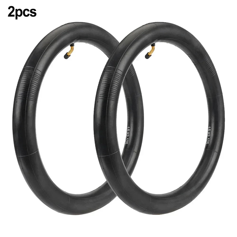 16 Inch Rubber Inner Tube Bent Valve 16x2.125(57-305) For Electric Bike Thick Inner Tube Excellent Replacement Applications New