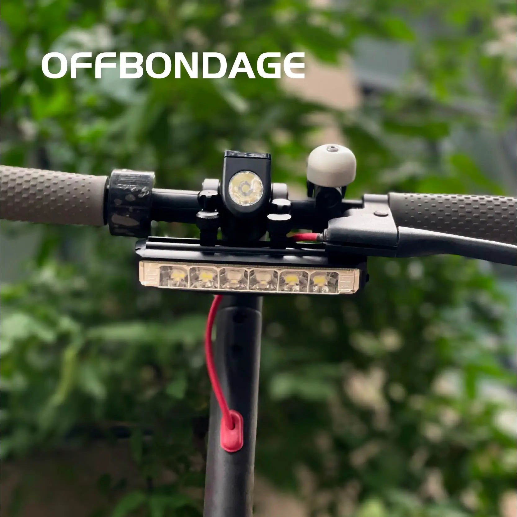Front LED Light For Xiaomi Ninebot Electric Scooter 2000mAh 4000mAh Waterproof Flashlight USB Charging Bicycle Cycling Lamp