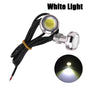 2Pcs Universal Car Motor Eagle Eye DRL Led Daytime Motorcycle Backup Reversing Parking Signal Automobiles Lamps Car Styling 12V White 03