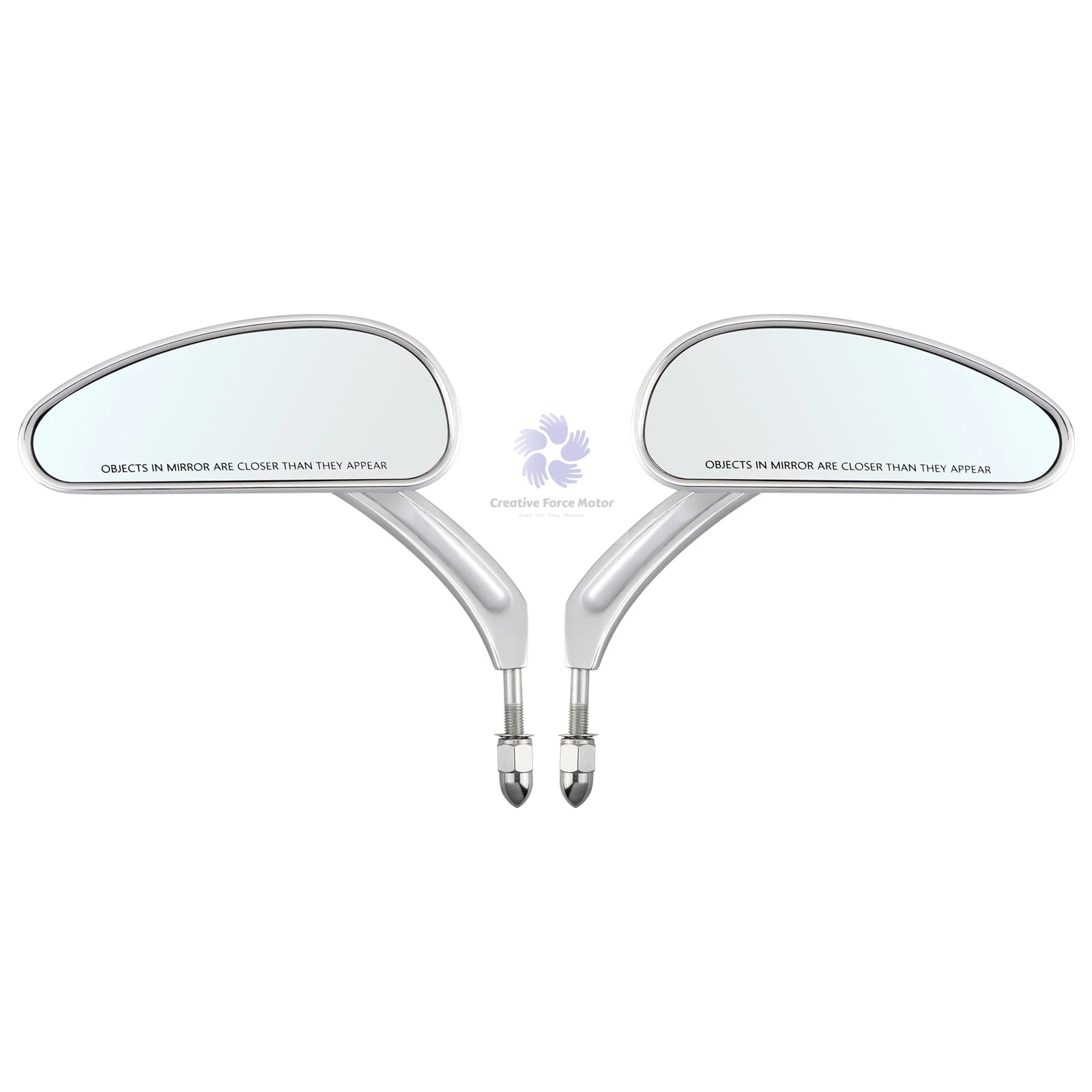 5/16" handlebar motorcycle mirrors 8mm bike rear view mirror For Harley Davidson Sportster 1200 883 Road King Street Glide Dyna