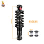 DNM DV22AR Spring Bike Shock Absorber Hydraulic with Damping Adjust 125/150/190/200MM For Mountain Bicycle Rear shock 165mmx24x24-650LBS