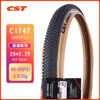 CST jack rabbit mountain bike tires 29inch 29*2.25 off-road folding tire anti puncture EPS 27.5 x1.95 2.1 C1747N bicycle tyre 29X2.25 Y China
