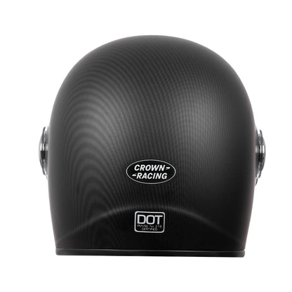 Retro-style helmet suitable for both men and women a cool and personalized motorcycle