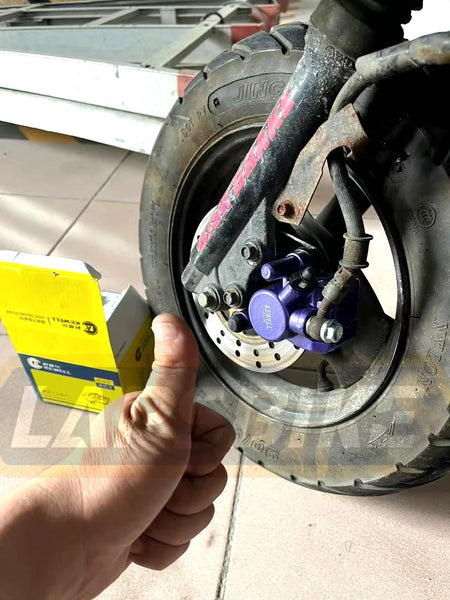 Scooter front disc brake caliper replacement part