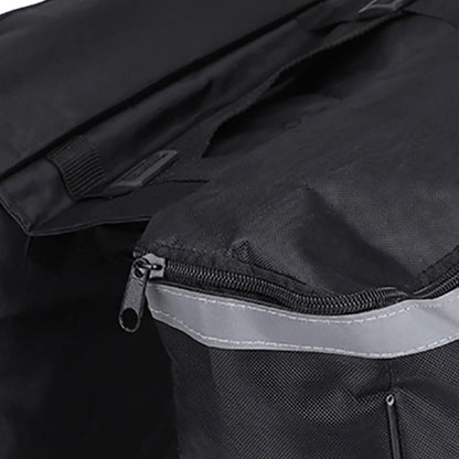 25L Waterproof Mountain Road Bike Rack Rear Seat Tail Carrier Trunk Double Pannier Bag Bike Rear Carrier Bag Cycling Equipment