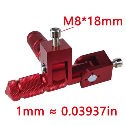 M8" 5/16IN Thread CNC Universal Pedals Folded Footrest Footpeg For Motorcycles, Bicycles, Electric Vehicles, Mopeds, Karts
