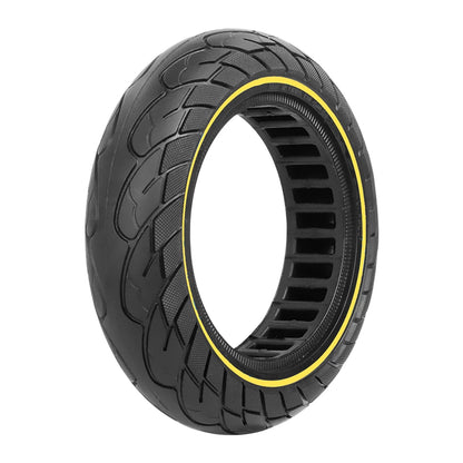 10X2.5 Tubeless Tires 60/70-6.5 Solid Tire for Ninebot Max G30 Electric Scooter 10inch Explosion-Proof Hollow Honeycomb Tyre Yellow China