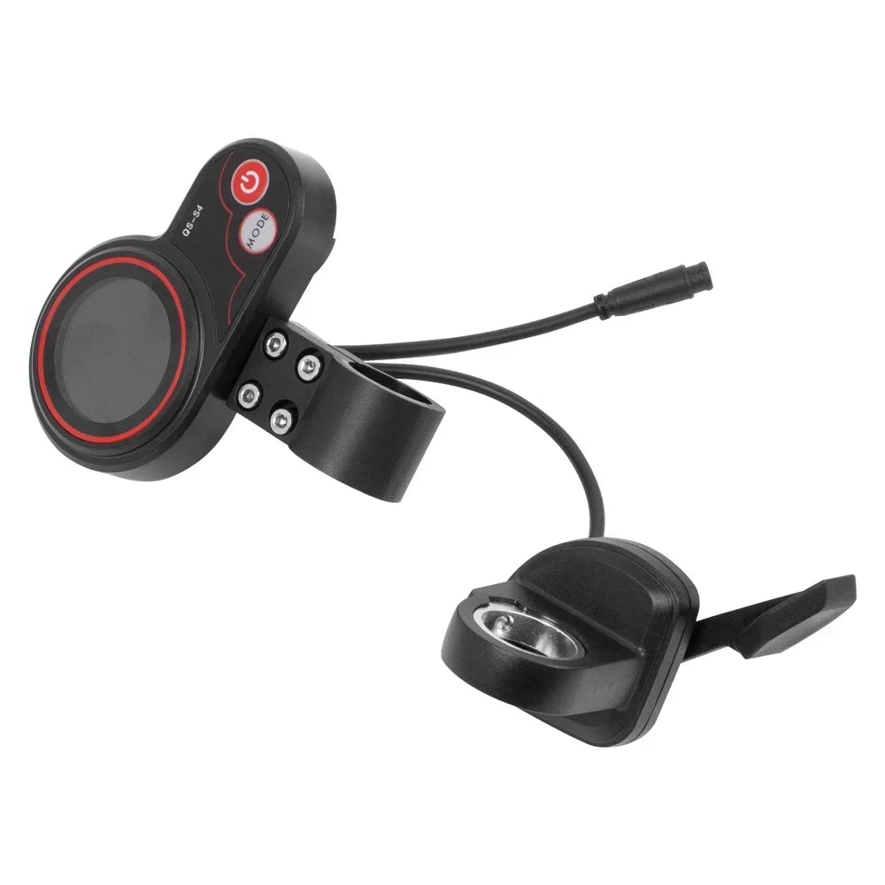 Electric Scooter Thumb Throttle QS-S4 LCD Display 36-60V 72V for Zero 9 Zero 8X Zero10 Zero10X 11X E-scooter QS-S4 Display Parts