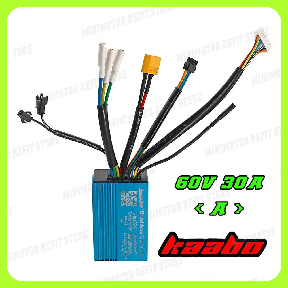 60V 30A sine wave main controller Control Board for Kaabo Wolf Warrior X PLUS 10inch Electric Scooter Original Part