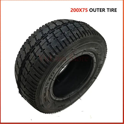 High Quality Electric Scooter Tire 200x75 Inner Tube Outer Tyre 8 Inch 200*75 Inflation Tyre outer tyre China