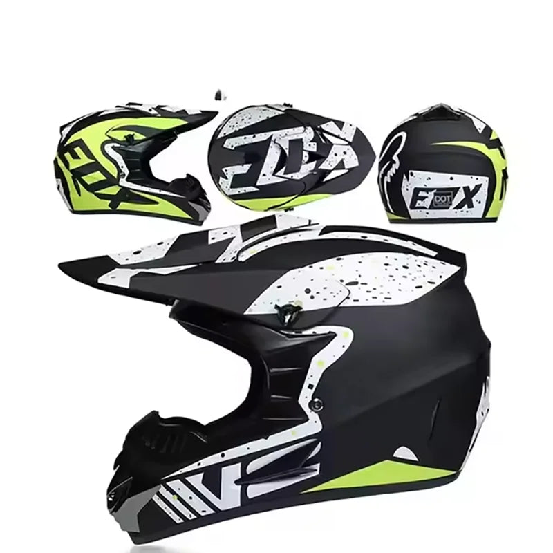 Youth Motocross Helmet – Lightweight & Safe for Off-Road, Karting, Downhill & Cross Biking