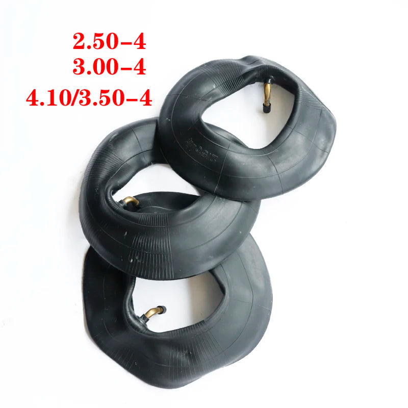Size 3.00-4 4.10/3.50-4 2.50-4 Tire Inner Tube For Gas & Electric Scooter Bike Electric Scooter Accessories