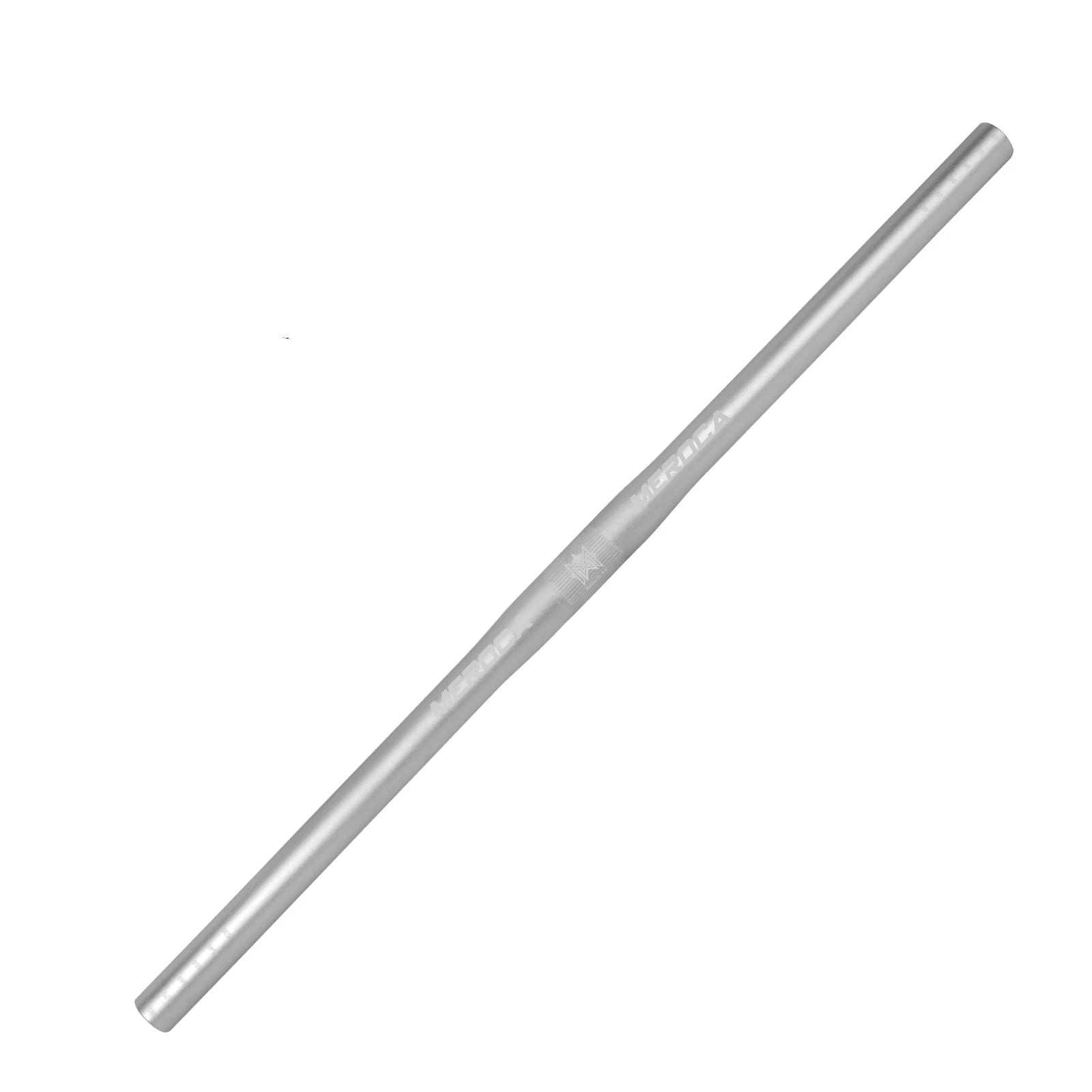 Mountain Bike Handlebar Straight/Swallow Aluminum Alloy Bicycle Riser Handlebar 25.4X540/580mm Bicycle Parts Cycling Accessories 25.4x580mm-Silver