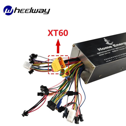 Waterproof Electric Bicycle Line Controller, Double Drive, Electric Scooter, Motorcycle LCD Display, 48V, 60V, 72V, 50A, 120A