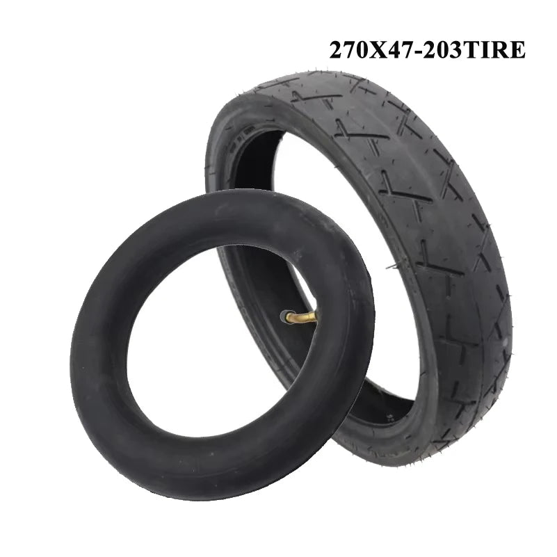 10 Inch 270x47-203 Inner Tube & Tire For Baby Carriage Trolley Replacement Tyre Wearproof Rubber Bike Tires Cycling Parts inner outer tireZZW China