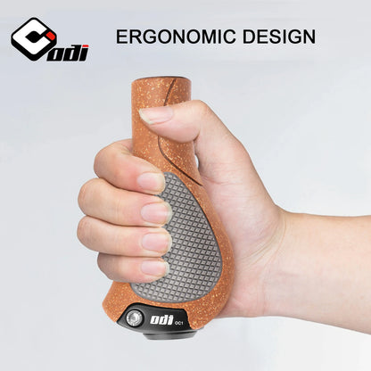 ODI OC1 Bicycle Ergonomic Oak Grips MTB Large Pad Bike Handlebar Cover Anti-Slip Grips Cycling Rubber Ball Handle Accessories