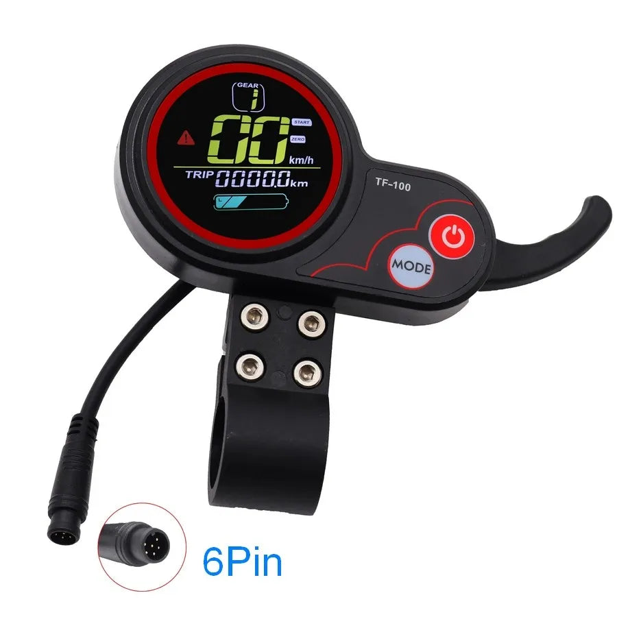 Electric Scooter Instrument Display 24V 36V 48V Dashboard Finger Throttle For Kugoo M4 SEALUP TF-100 NJ AOXIONG Jh-01 LCD Meter