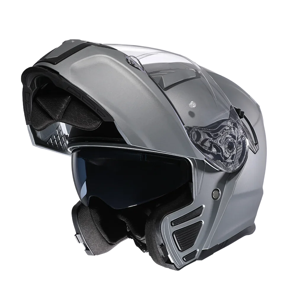 Motorcycle Helmet Double Lens Racing Helmets Modular Men Women Full Face Modular Helmet shayanhui