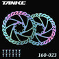 Bike Disc Brake Rotor Disc Brake 2 Piece with 12 Bolts for Road Bike MTB BMX Floating disc Stainless Steel 160-023 colorful 2pc