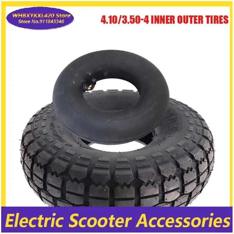 New 4.10/3.50-4 inner tube tires for electric tricycles, electric scooters, warehouse carts, tire replacement parts