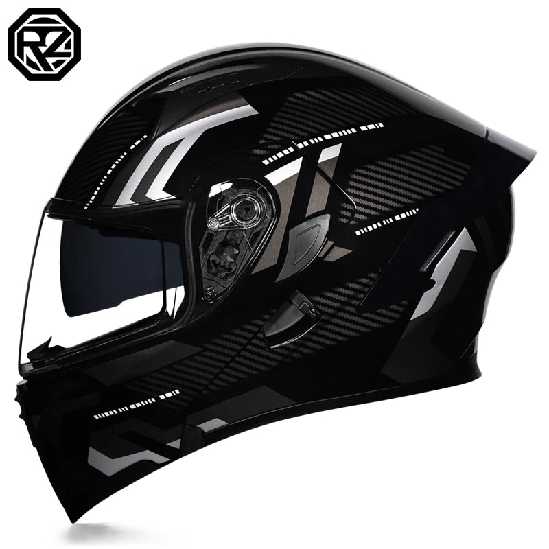 Flip Up Motorcycle Helmet Double lens full face helmet High quality DOT approved