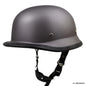 Helmet Motorcycle Leather Vintage Open Face Helmet Men Women Moto Half Helmet DOT Certification 307 Gray China