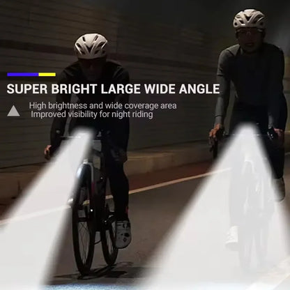 Cycling Light Super Bright Bicycle Front Light Rechargeable Bike Headlight Waterproof Mountain Road Bike Flashlight Bicycle Lamp