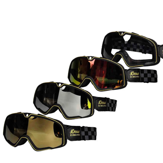 Motorcycle Glasses Windproof Motorcycle Helmet Glasses Sunglasses Retro Universal Leather Retro Motorcycle Accessories