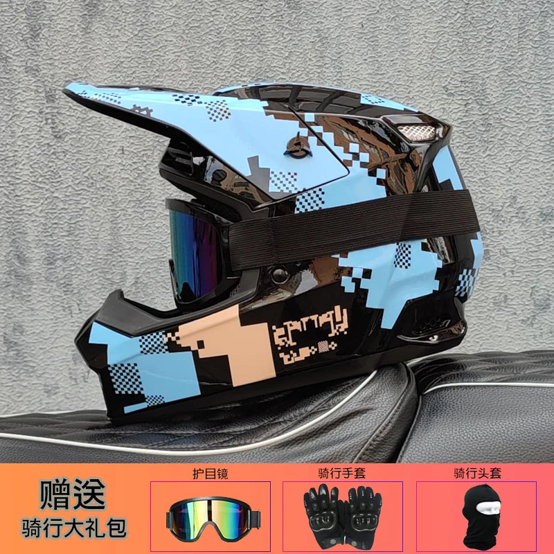 Motorcycle off-road helmet, rally helmet, and mountain bike downhill helmet 17 China