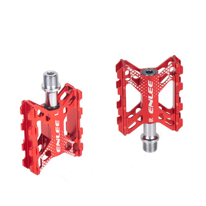 ENLEE Pedal Aluminum Alloy Pedal Mountain Road Bike Bearing Pedal Folding Bicycle General Cycling