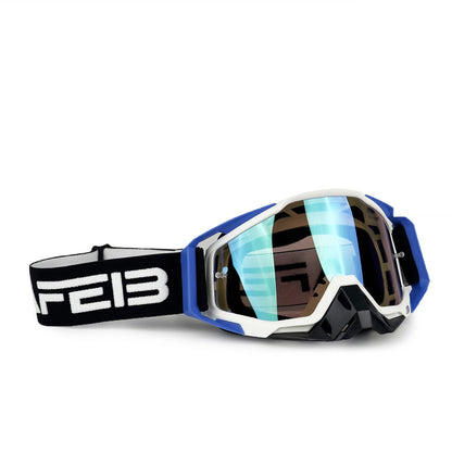 NAFEIB Motocross Glasses Motorcycle Sunglasses Man Windproof Protection Skiing Cycling Racing Off-Road Goggles Tear-off Film