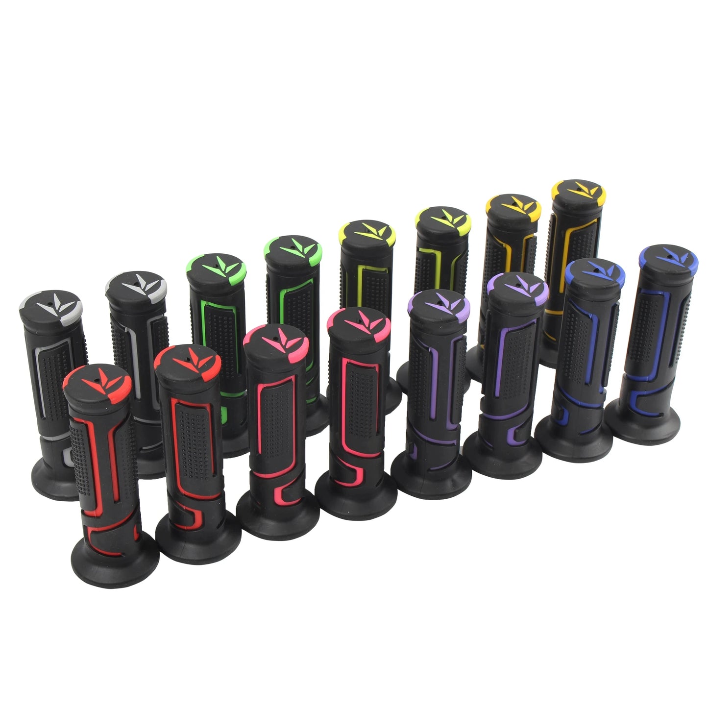 Universal Motorbike Brake Handle Bar Grips for Yamaha, Kawasaki, and Suzuki