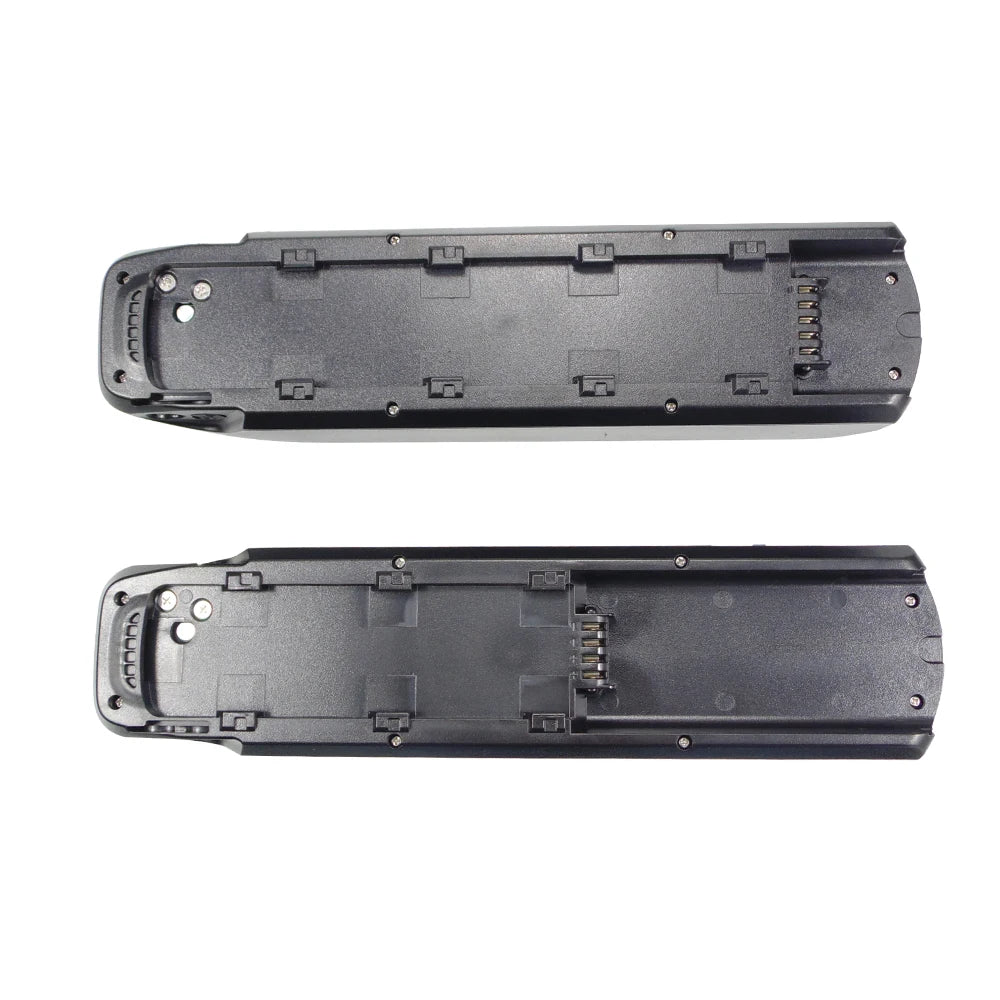 Downtube mounting e-bike battery box with lock