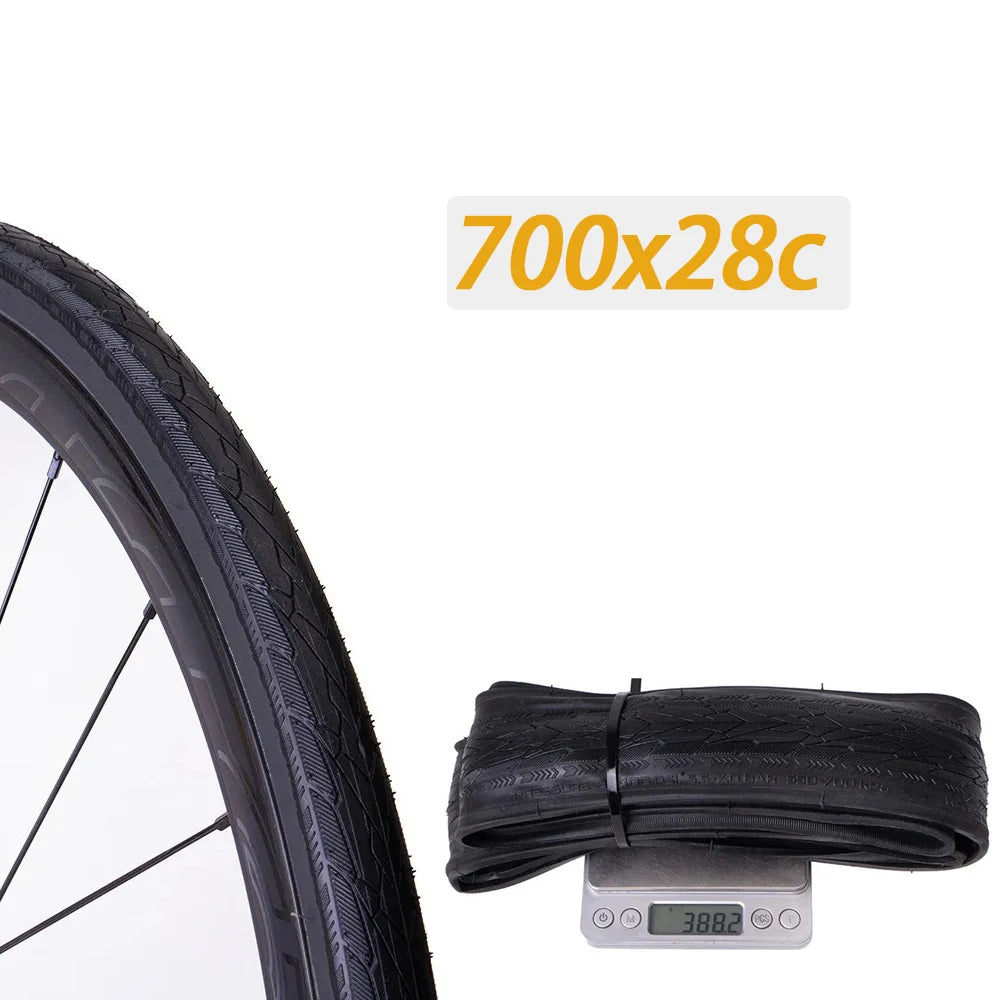 ZTTO Road Bike Tires 700C High Performance Durable Foldable Tires with 60TPI Puncture Resistant 700C 23-25C 25-28c Inner Tubes 700X28C Black Foldable China